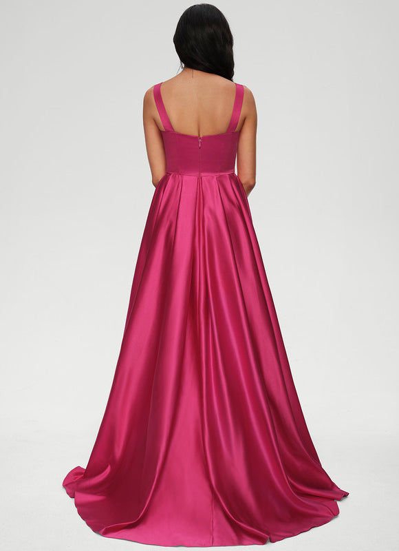 Robe De Princesse Satin Fluide - gallery 3