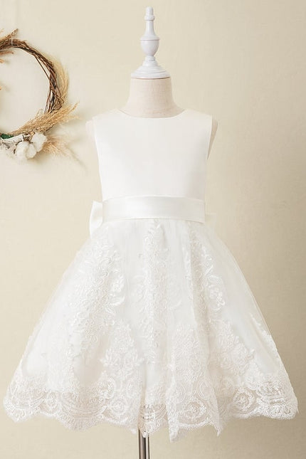 Robe De Princesse Satin Blanche