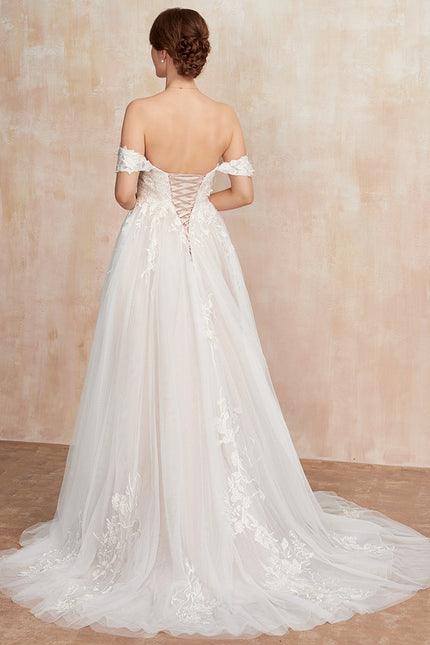 Robe De Princesse Nuptiale Boho Chic - gallery 9