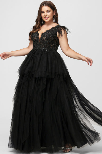 Robe De Princesse Noire Volumineuse - gallery 9