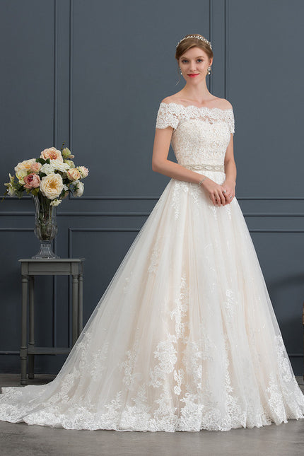 Robe De Princesse Éblouissante Tulle - gallery 3