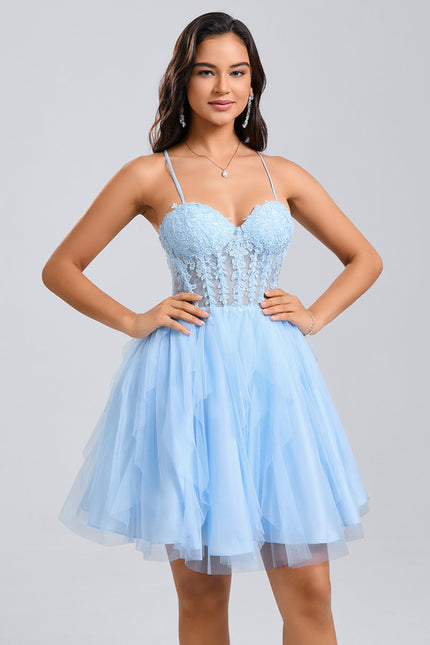 Robe De Princesse Bleu Roi - gallery 3