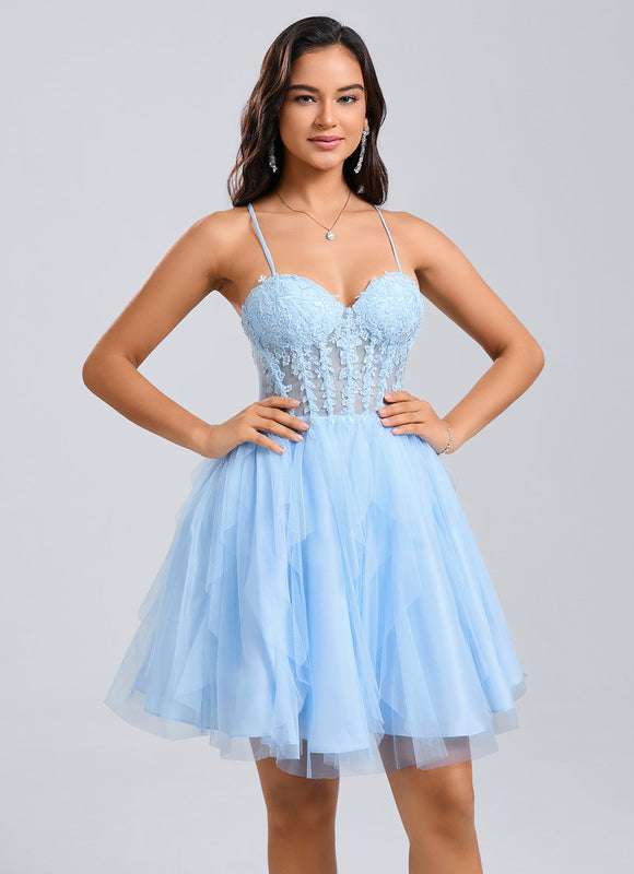 Robe De Princesse Bleu Roi - gallery 3