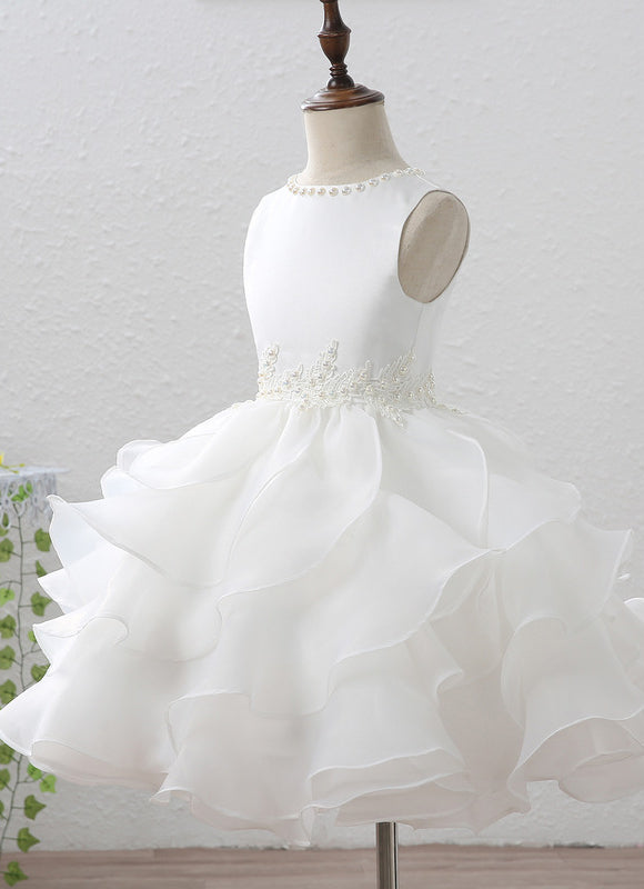 Robe De Princesse Enfantine Aérienne - gallery 3
