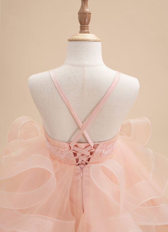 Robe De Princesse Florale Aérienne - gallery 5