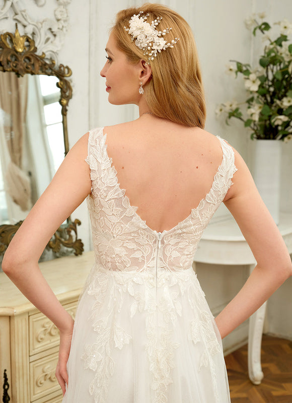 Robe De Princesse Éthérée Lumineuse - gallery 5