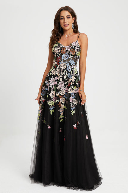 Robe De Princesse Florale Transparente - gallery 2
