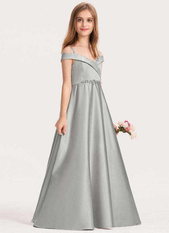 Robe De Princesse Élégance Argentée - gallery 3