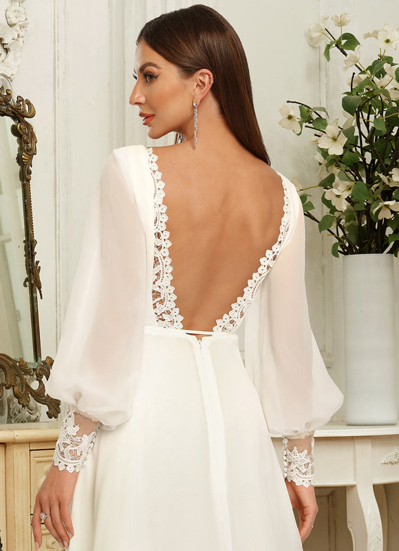 Robe De Princesse Fluide Élégante - gallery 5
