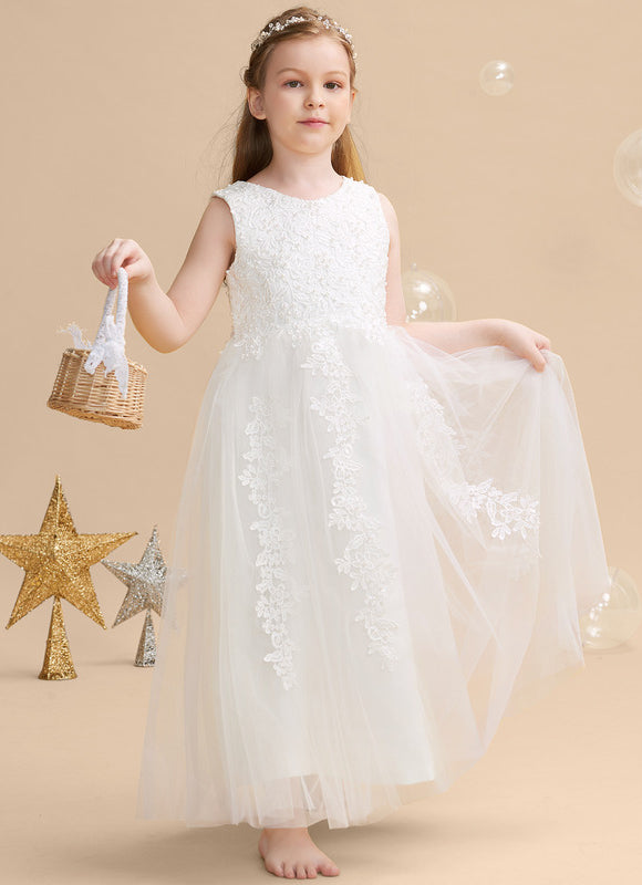 Robe De Princesse Enfant Blanche Brodée