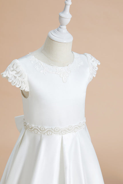 Robe De Princesse De Cérémonie Blanche - gallery 4