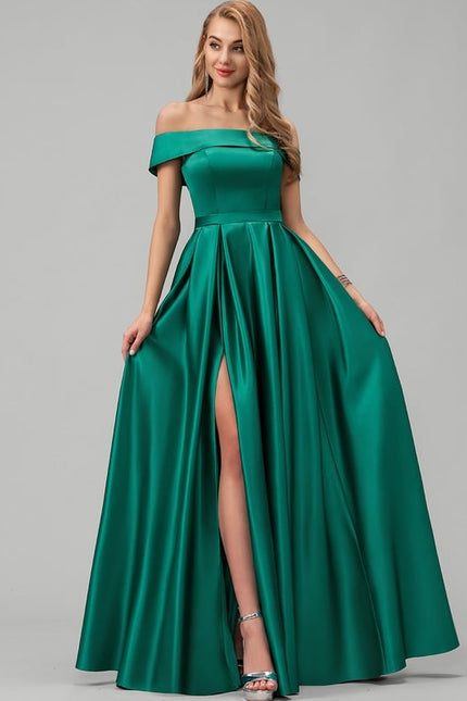 Robe De Princesse Émeraude Sombre - gallery 1