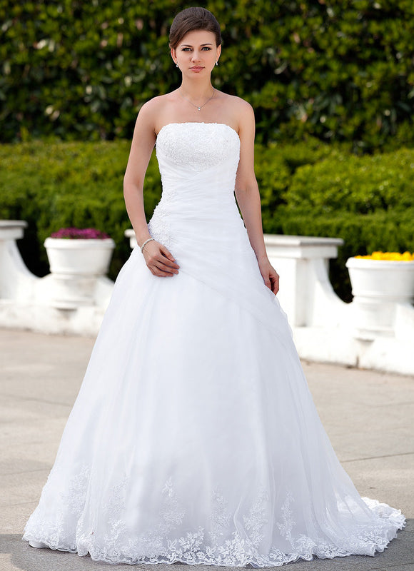 Robe De Princesse De Mariée Fluide - gallery 3