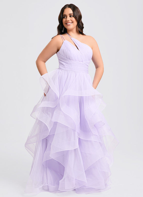 Robe De Princesse Tulle Ondulée - gallery 9