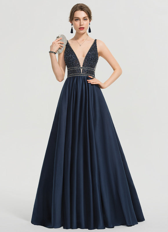 Robe De Princesse Soirée Marine - gallery 3
