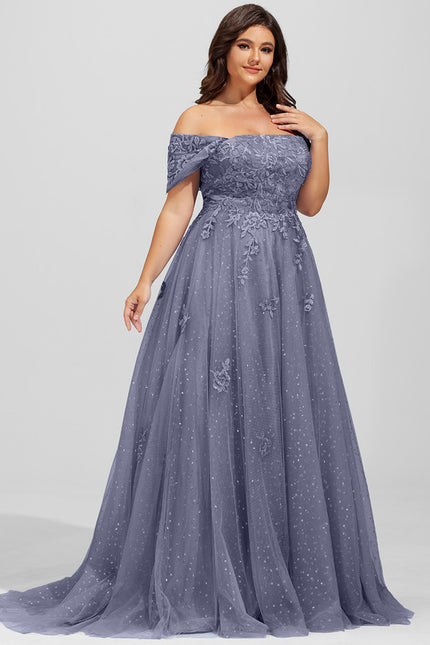 Robe De Princesse Lavande Scintillante - gallery 8