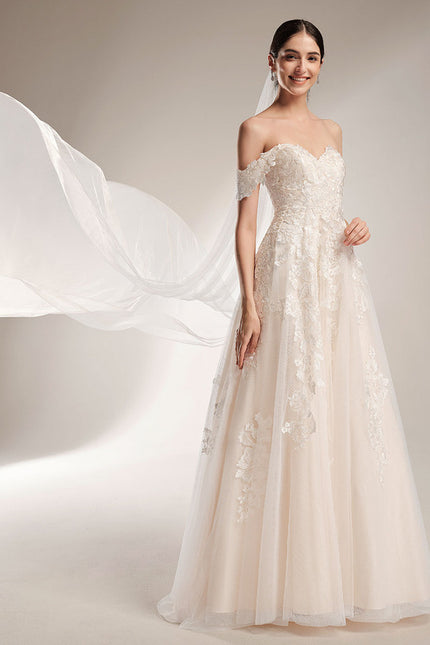 Robe De Princesse Élégance Aérienne