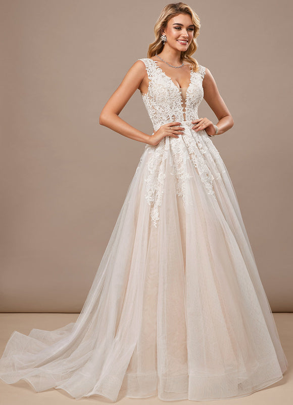 Robe De Mariee Princesse Tulle