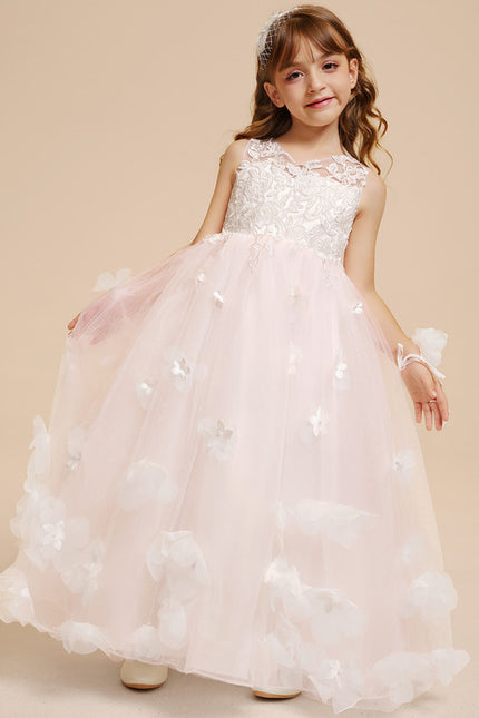 Robe De Princesse De Cérémonie Florale