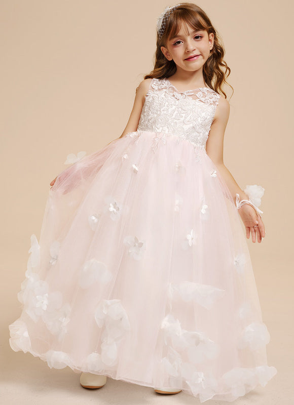 Robe De Princesse De Cérémonie Florale