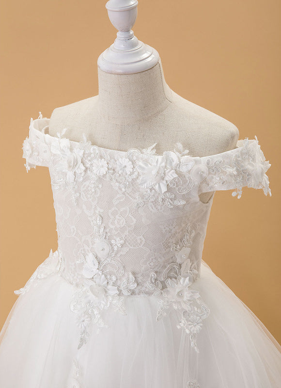 Robe De Princesse Nuptiale Florale - gallery 2