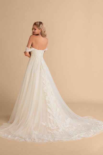 Robe De Princesse Éblouissante Ivoire - gallery 5