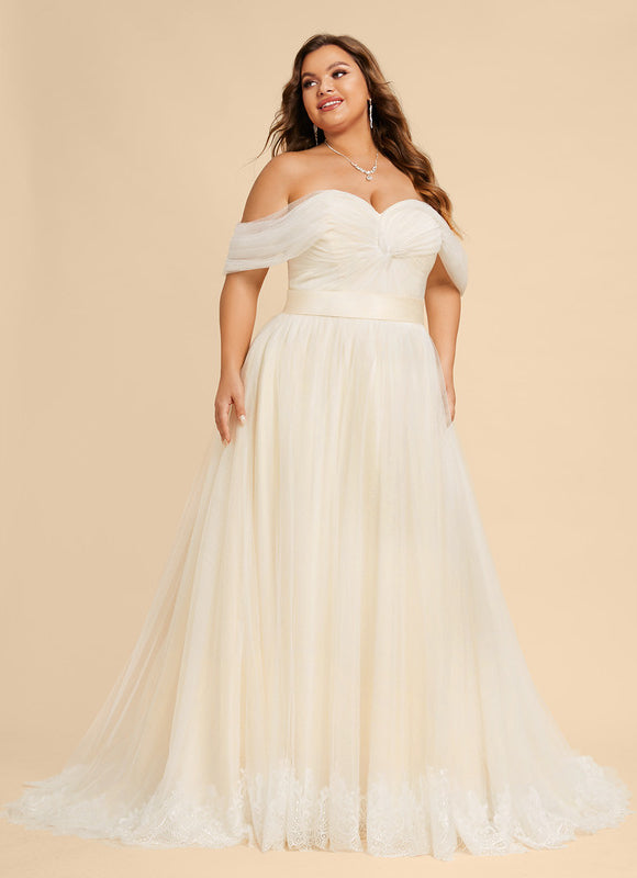 Robe De Princesse Dépaule Dénudée - gallery 7