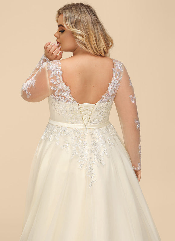 Robe De Princesse Ivoire Délicate - gallery 7