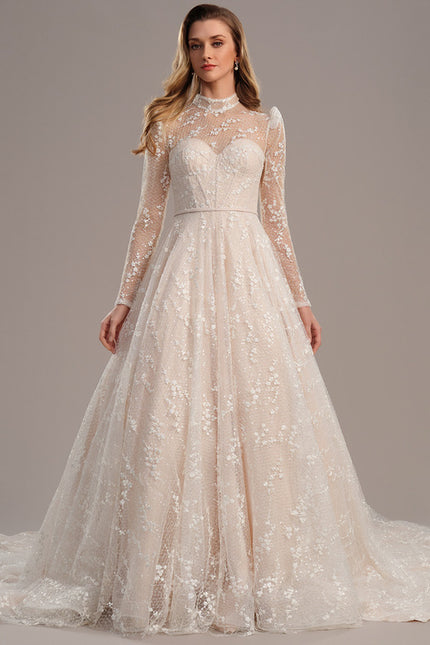Robe De Princesse Dentelle Bohème - gallery 1