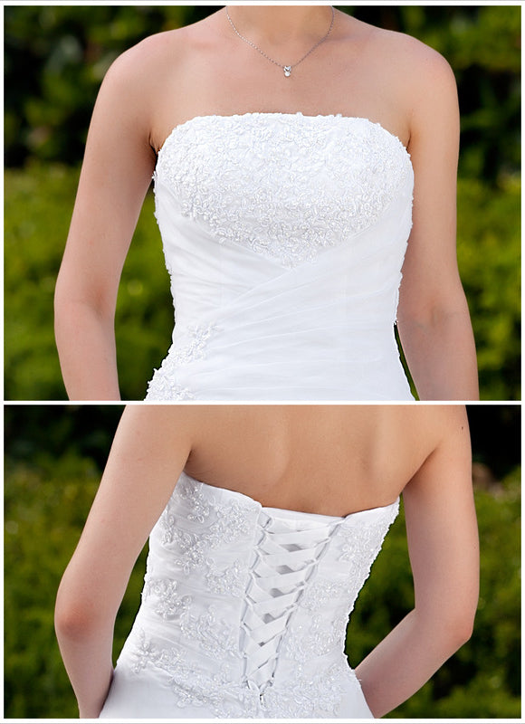 Robe De Princesse De Mariée Fluide - gallery 4