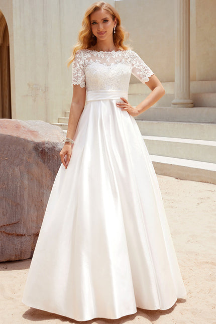 Robe De Princesse Satin Chic - gallery 5