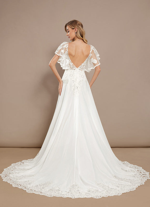 Robe De Princesse Vaporeuse Élégante - gallery 5