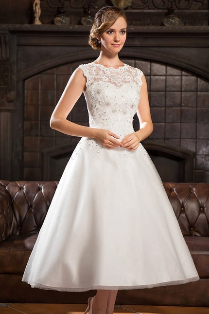 Robe De Princesse Courte Chic - gallery 2