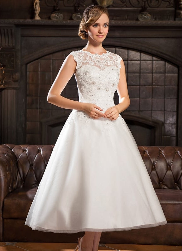 Robe De Princesse Courte Chic - gallery 2