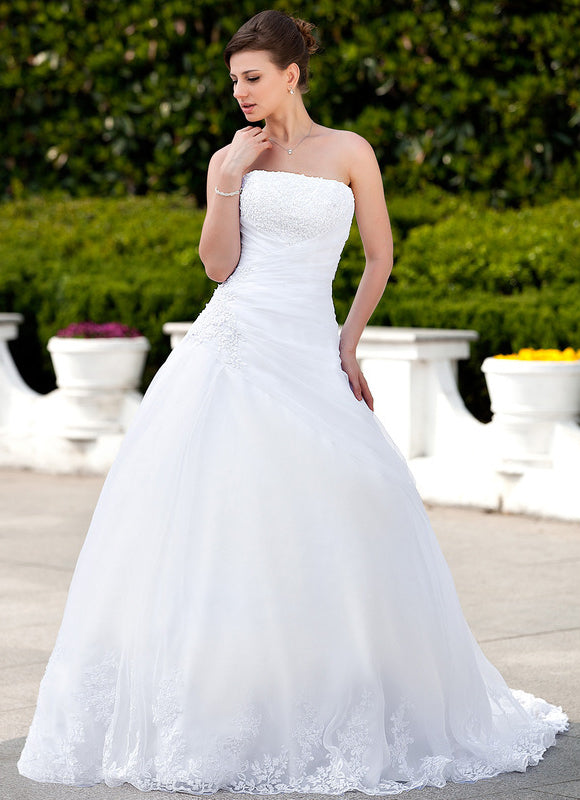 Robe De Princesse De Mariée Fluide