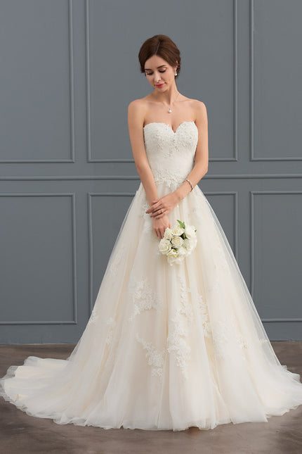Robe De Princesse De Mariée Romantique - gallery 2
