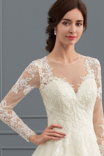 Robe De Princesse Élégance Florale - gallery 4