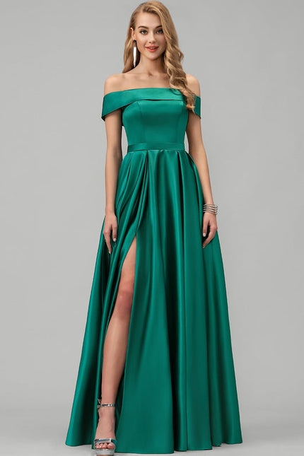 Robe De Princesse Émeraude Sombre
