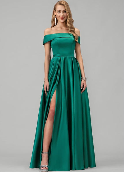 Robe De Princesse Émeraude Sombre