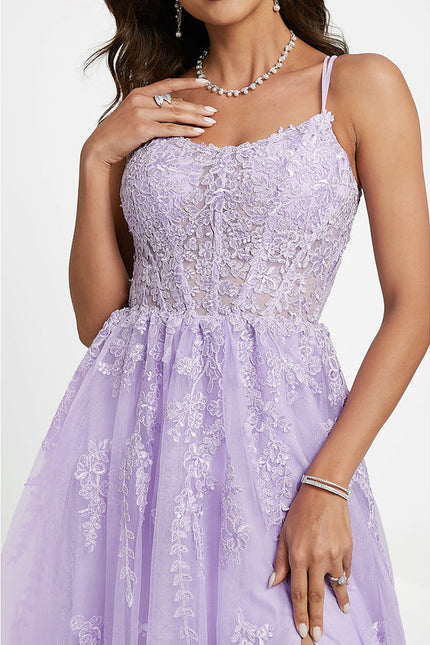 Robe De Princesse Violette Délicate - gallery 7