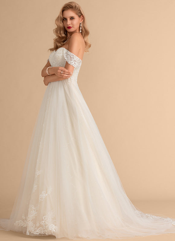 Robe De Princesse Éblouissante Ivoire - gallery 3
