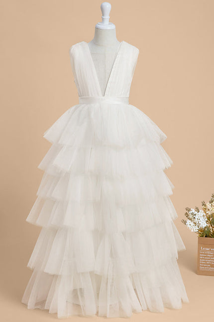 Robe De Princesse Tulle Plissée - gallery 1