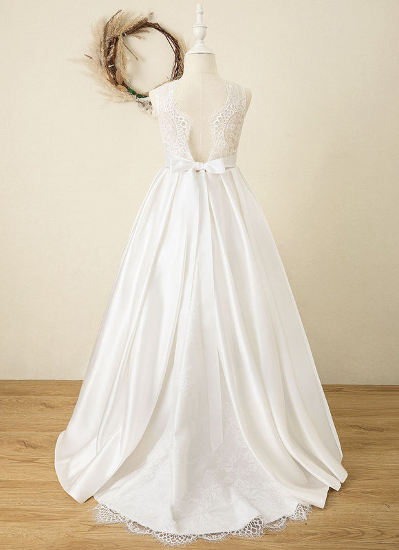 Robe De Princesse Blanche Délicate
