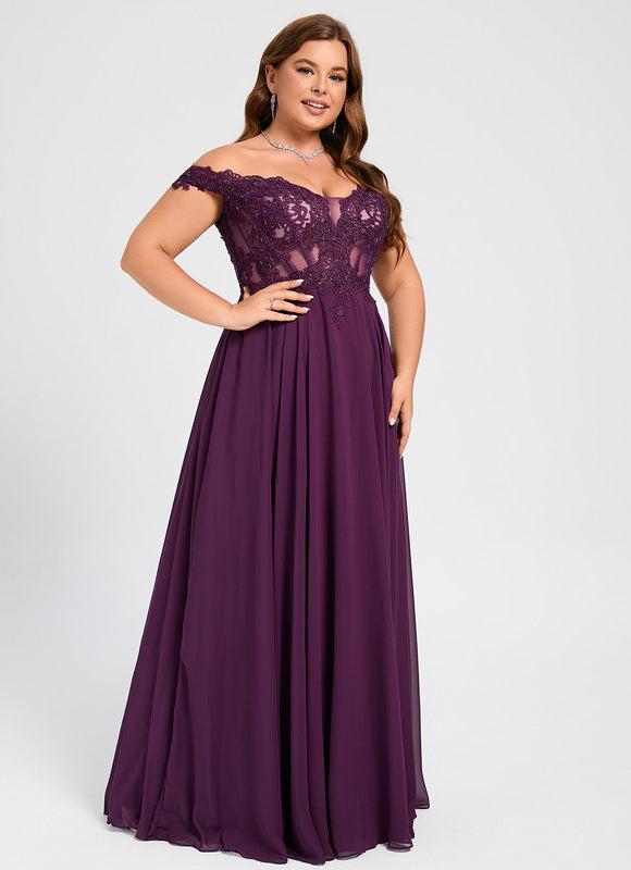 Robe De Princesse Élégante Violette - gallery 6