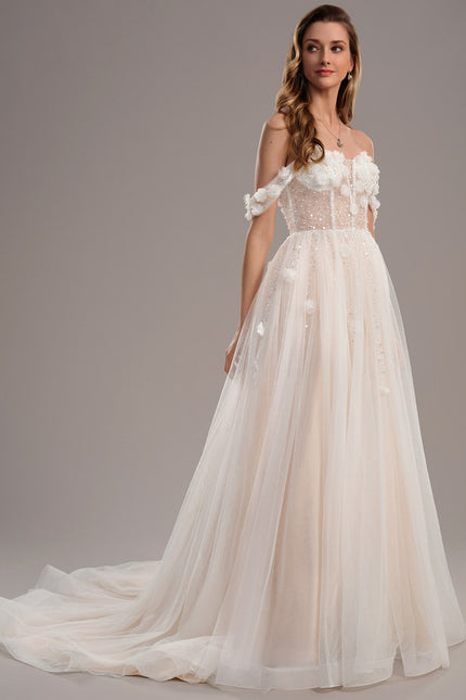 Robe De Mariee Princesse A Paillette