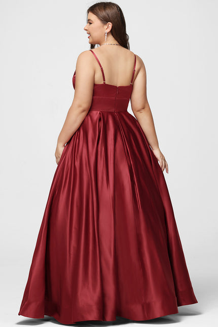 Robe De Princesse Satinée Longue - gallery 8