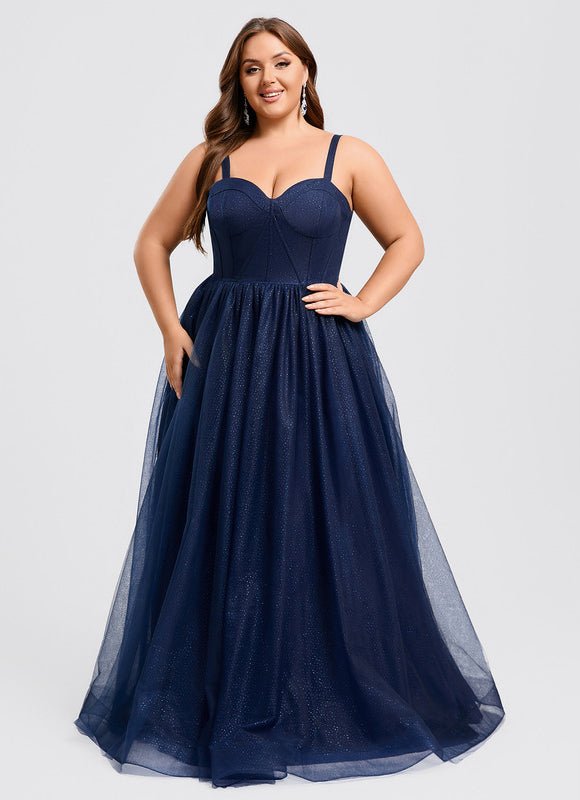 Robe De Princesse Tulle Marine - gallery 6