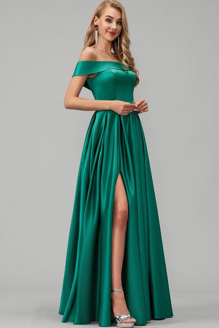 Robe De Princesse Émeraude Sombre - gallery 3