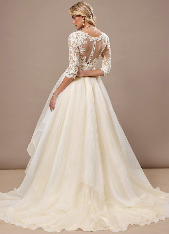 Robe De Mariee Princesse Grande Taille - gallery 7