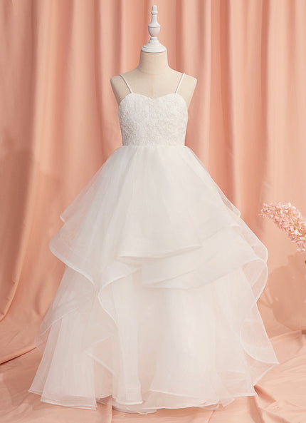 Robe De Princesse Nuageuse Florale